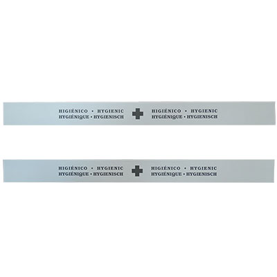 SANITIZED WC PAPER STRIP 5,5X65CM STANDARD