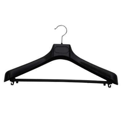 HANGER PLASTIC BLACK MODEL 43CB STD HOOK