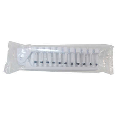 COMB+HAIRBRUSH 2227 FOLDING WHITE CELLOPHANE