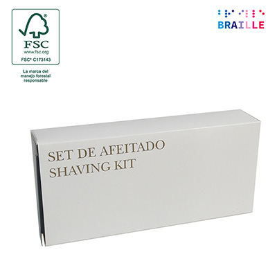 SHAVING KIT RZ-ST02B PSM+T.10GR FSC BR TWO COLORS 