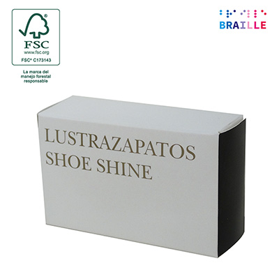 SHOE SHINE SPONGE  FSC BR TWO COLORS 