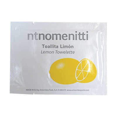 SACHET LEMON TOWELETTE NOMENITTI