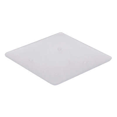 TRAY FOR SOAP 80x80 TRANSLUCENT