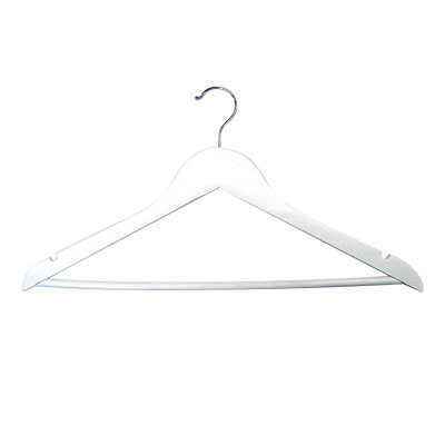 HANGER WOOD NT WHITE STD HOOK