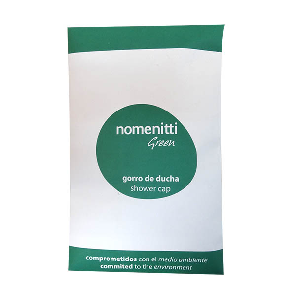 SHOWER CAP STD PE NOMENITTI GREEN