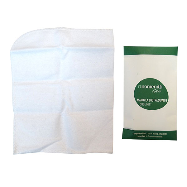 SHOE MITT WHITE N NOMENITTI GREEN