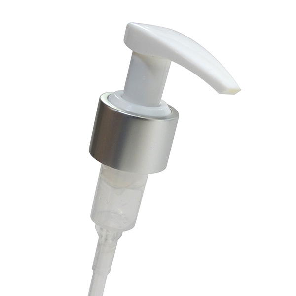 BOTTLE G AO PUMP 01 WHITE+CROME L140