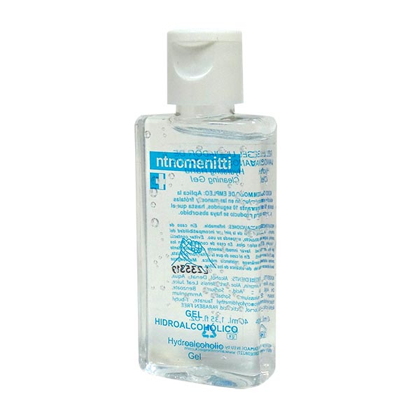 BOTTLE 40ML NT GEL HYDROALCOHOLIC NOMENITTI