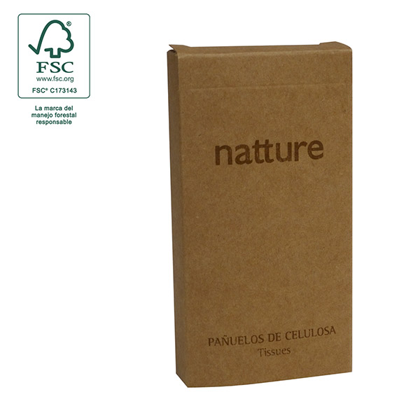 TISSUES 5UN BOX FSC NATTURE