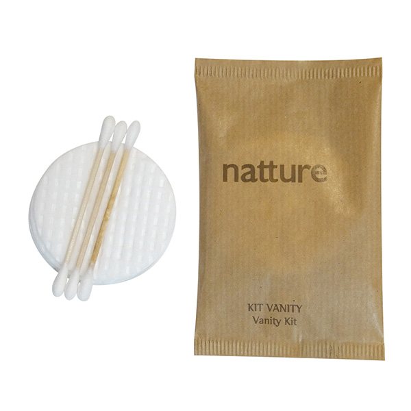 VANITY KIT 2 DEM PADS + 3 COTTON BUDS FP NATTURE