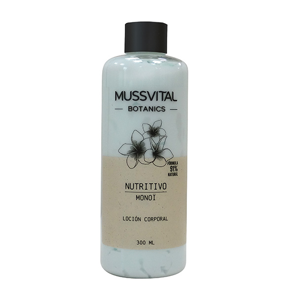 BOTTLE G 300ML AO MB BODY MUSSVITAL BOTANICS