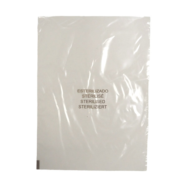 GLASS BAG 16x22 PE TRANSPARENT STANDARD